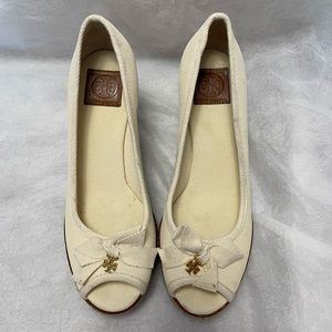 Tori Burch wedge shoes